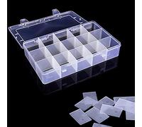 WedDecor 15 Compartment Storage Box 27.5 x 16.3 x 5.5cm, 1 Pc