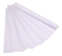 WedDecor 15m x 70cm Snow Sheer White Organza Roll Sash Glitter Fabric for Table Runner Sashes Wedding & Christmas Decoration, Party Favours, Chair Cover Bows, Ribbon Crafting Supplies, 1pc
