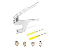 WedDecor 15mm Large Ring Press Studs Dies Set ZYT Plier for Snap Fasteners, Fixing and Fastening Clothes, Repair, Replacement, Job work