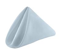 WedDecor 20 Inch Dusty Blue Cotton Polyester Table Napkin for Home, Wedding, Banquet, Hotel, Dinning, Party, Events, Hemmed Edges Lightweight & Machine Washable, 50pcs