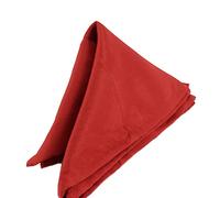 Weddecor 20 Inch Maroon Cotton Polyester Table Napkin for Home, Hotel, Dinning, Wedding, Banquet, Party, Events, Hemmed Edges Lightweight & Machine Washable, 6pcs