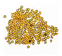 WedDecor 2000pcs Acrylic Crystal Bling Diamond Beads Wedding Table Scatters, 4.5mm Confetti Rhinestones Diamonds for Table Centerpiece Decorations Bridal Shower Decorations Vase Beads, Gold