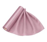 WedDecor 20m x 29cm Baby Pink Solid Satin Large Fabric Roll Perfect for Wedding, Chair Cover Bows, Table Back Drop, Ribbon Crafting Supplies, Table Runner, Party Decorations