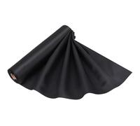 WedDecor 20m x 29cm Black Solid Satin Large Fabric Roll Perfect for Wedding, Chair Cover Bows, Table Back Drop, Ribbon Crafting Supplies, Table Runner, Party Decorations