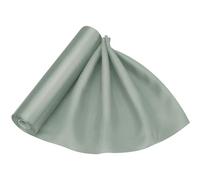WedDecor 20m x 29cm Silver Solid Satin Large Fabric Roll Perfect for Wedding, Chair Cover Bows, Table Back Drop, Ribbon Crafting Supplies, Table Runner, Party Decorations