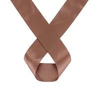 WedDecor 20mm x 25 Metres Double Sided Satin Polyester Ribbon for Gift Wrapping, Christmas, Packaging, Fabric, Wedding, DIY Art & Craft, Hair Bow, Sewing Projects, Home Decorations, Dark Rose Gold