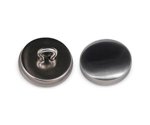 WedDecor 24.5mm Blank Button Making Snaps Self Cover Tack Round Badge Parts for Sewing Projects, Dress Making, Shirts, DIY Crafts, Repairing & Decoration, 100pcs