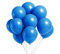 WedDecor 25pcs Light Blue Latex Balloon 10" Large Helium Grade Balloons Birthday Balloons for Kids Party Anniversary, Wedding Decoration Event Supplies Accessories