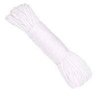 WedDecor 2mm Roman Blind Cord, 10 Meters White Braided Cord Blind String For Gardening Plants, Kitchen & Window Blinds, Home Decor and DIY Craft Projects
