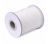 WedDecor 2mm Roman Blind Cord, 250 Meters White Braided Cord Blind String For Gardening Plants, Kitchen & Window Blinds, Home Decor and DIY Craft Projects