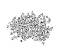 WedDecor 2mm Silver Eyelets Grommets, Durable, for Clothes and Leather Crafts in Arts and Sewing Projects, Bags, Scrapbook, 100pcs