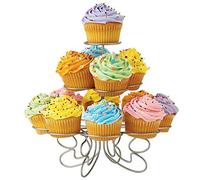 WedDecor 3 Tier Spiral Cupcake Stand Metal Dessert Table Decorations Cupcake Holder Tower stand Wedding Baby Shower Afternoon Tea Birthday Reception Parties Events, Get-together,13 Holder