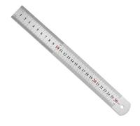 WedDecor 30cm Metal Ruler, Stainless Steel CM Inch Measuring Scale Tool Pro | Deep Etched Heavy Duty Rust Resistant Straight Edge for Architecture, Colleges, Engineering, Crafting, DIY and Tailoring, 1pc