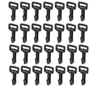 WedDecor 30pcs Plastic Swivel Snap Hooks Trigger Clips Hooks, Rotate Buckles For Purse, Travel Backpack, Bag, Belt Strap Buckle, Sewing DIY Craft Projects, 38mm, Black