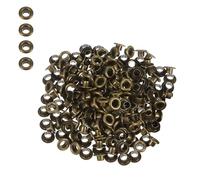 WedDecor 3mm Bronze Eyelets Grommets, Durable, for Clothes and Leather Crafts in Arts and Sewing Projects, Bags, Scrapbook, 100pcs