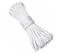 WedDecor 3mm Roman Blind Cord, 10 Meters White Braided Cord Blind String For Gardening Plants, Kitchen & Window Blinds, Home Decor and DIY Craft Projects