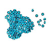 WedDecor 4000pcs Acrylic Crystal Bling Diamond Beads Wedding Table Scatters, 2.5mm Confetti Rhinestones Diamonds for Table Centerpiece Decorations Bridal Shower Decorations Vase Beads, Turquoise