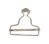 WedDecor 45mm Durable Metal Clip Buckles - Easy-Fit Fasteners for Dungarees, Braces, Workwear, Bib Overalls, Handbags, Jumpsuits & DIY Clothing Repairs, Silver, 1pc