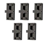 WedDecor 47mm x 24mm Twist & Turn Rectangle Clasp Lock Closure Replacement Metal Fasteners Bag, Purse, Handbag, Leather, Art & Craft, DIY Projects, Gunmetal, 5pcs