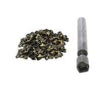 WedDecor 50pcs Bronze Metal Pyramid Studs with Hand Tool for Decorating Clothing, Belts, Bags, Shoes, Leathercrafts, Punk Goth Fashion Accessory, Embellishing DIY Projects, 6mm