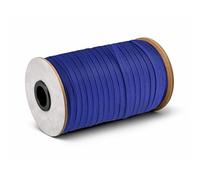 WedDecor 5mm Flat Elastic Band for Sewing, Thin Elastic Cord for Arts and Crafts, DIY for Dressmaking, Waistband, Thread for Bracelet, Haberdashery and Cloth Size Adjusment, Royal Blue, 100 Metres