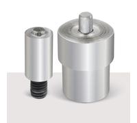 WedDecor 6mm Eyelet Fixing Die Tool for Universal Hand Press Green Machine - Grommet 2 Parts Die Set for DIY projects, Leather Craft, Sewing, Decorating Clothes, Bags, Belts