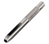 Weddecor 9mm Hollow Leather Hole Punch Heavy Duty Solid Steel Metal Sheet Leatherworking Synthetic Gasket Rubber Thin Foil Brass Tack Tools Cutters Puncher