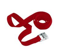 WedDecor Adjustable Cargo Tie Down Cam Buckle Straps For Heavy Duty Tensioning With Quick Release Ratchet For Motorcycle, Cargo, Truck, Trailers, And Luggage, 1m x 25mm, Red