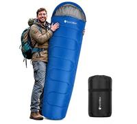 WedDecor All-Season Mummy Sleeping Bag Adults 220 x 85cm -Royal Blue