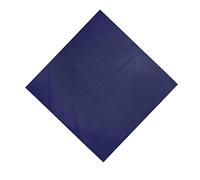 WedDecor Bandana Cotton Unisex Head Scarf Wide Headband Lightweight, Breathable Fashion Accessory for Riding, Hiking, Fishing, Cycling, Outdoor Activities, Plain Navy, 54cm