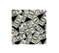 WedDecor Bandana For Men Women Cotton Unisex Head Scarf Wide Headband US Dollar Fashion Accessory for Riding, Motorcycling, Hiking, Fishing, Outdoor Activities, 54cm