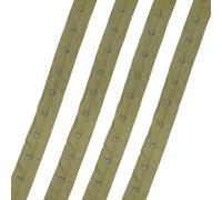 WedDecor Beige 25mm Self-Adhesive Hook and Loop Tape 1 metre | Perfect for Sewing, Upholstery, Craft Projects, Home Furnishings & DIY, Strong & Easy to Use Woven Nylon Self-Adhesive Fastening Strip