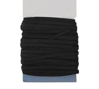 WedDecor Black Elastic Sewing Thread 7mm Smooth Finish for Knitting, Crafts Accessories and Handicraft, Rims Manufacturing, Clothes, 1 Metre