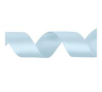 WedDecor Blue Vapour Ribbon for Gift Wrapping, 40mm x 10 Metres Double Sided Polyester Satin Ribbon Roll for Christmas, Wedding, Crafting, Hair Bow, Sewing, Birthday Cake Decoration