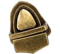 WedDecor Bronze Catch Tuck Lock Clasp Buckle Purse Closer Thumb for Handbags, Purse, Leather Bag, Art & Crafts, Scrapbook, DIY Projects, 29mm x 20mm, 2pcs