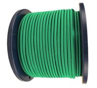 WedDecor Bungee Cord 4mm Bungee Rope Heavy Duty Elastic Bungee Cords, Shock Cord, Bungee Strap, Elastic Cord for Securing Luggage, Tent Pole, Camps, Motorcycle, DIY Craft Projects, Green, 50 Metres