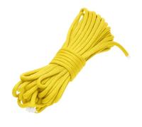 WedDecor Bungee Cord 4mm Bungee Rope Heavy Duty Elastic Bungee Cords, Shock Cord, Bungee Strap, Elastic Cord for Securing Luggage, Tent Pole, Camps, Motorcycle, DIY Craft Projects, Yellow, 1 Metre