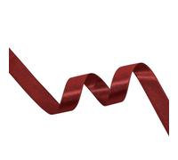 WedDecor Burgundy Satin Ribbon, Double Sided Polyester Ribbon 7mm x 100 Yards - Fabric Thick Ribbon for Crafting, Gift Wrapping, Valentine Bouquets, DIY Sewing Project, Party Balloon, Hair Bows