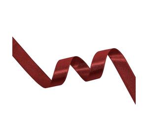 WedDecor Burgundy Satin Ribbon, Double Sided Polyester Ribbon 7mm x 100 Yards - Fabric Thick Ribbon for Crafting, Gift Wrapping, Valentine Bouquets, DIY Sewing Project, Party Balloon, Hair Bows