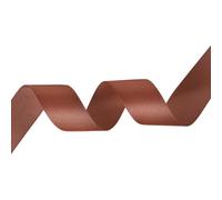 WedDecor Chocolate Brown Satin Ribbon, Double Sided Polyester Ribbon 25mm x 100 Yards - Fabric Thick Ribbon for Crafting, Gift Wrapping, Valentine Bouquets, DIY Sewing Project, Party Balloon, Hair Bow