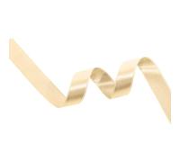 WedDecor Cream Satin Ribbon, Double Sided Polyester Ribbon 7mm x 100 Yards - Fabric Thick Ribbon for Crafting, Gift Wrapping, Valentine Bouquets, DIY Sewing Project, Party Balloon, Hair Bows