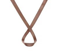 WedDecor Dark Rose Gold Ribbon for Gift Wrapping, 6mm x 25 Metres Double Sided Polyester Satin Ribbon Roll for Christmas, Wedding, Crafting, Sewing, Hair Bow, Birthday Cake Decoration