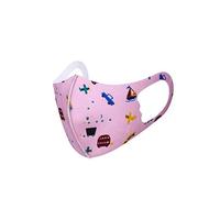 WedDecor Designer Face Masks Reusable Cotton Face Masks, Breathable Cloth Dust mask, Washable Mouth, Nose Shield & Face Covering Protection, Anti Smoke Pollution Bike Motorcycle Sport- Kids 2Pcs
