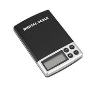 WedDecor Digital Precision Kitchen Scale, 0.1g - 200g, Accurate Weighing Digital Pocket Scale, Weigh Small Items for Jewellery, Food, Portable Mini Scale with LCD Display, Multi-Unit Weighing