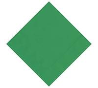 WedDecor Disposable Paper Napkins, 2 Ply, 6.5" x 6.5" Emerald Green Disposable Luncheon Napkin Serviettes Tableware Perfect for Birthday, Baby Showers, Picnics, BBQs, Weddings & Events, Pack of 20