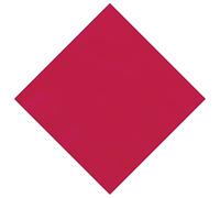 WedDecor Disposable Paper Napkins, 2 Ply, 6.5" x 6.5" Ruby Red Disposable Luncheon Napkin Serviettes Tableware Perfect for Birthday, Baby Showers, Picnics, BBQs, Weddings & Events, Pack of 20