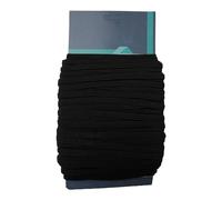 WedDecor Elastic Black 5mm Sewing Thread Smooth Finish for Knitting, Handicraft and Handicraft Accessories, Wheel and Clothing Manufacturing, 5 Meters