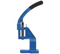 WedDecor Fabric Covered Button Blue Machine, Adjustable DIY Tool Upholstery Fabric Cover Button Maker Handmade Badge Making Kit Button Maker Manual Operate