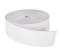 WedDecor Flat Elastic Band Heavy Stretch Elastic Band for Sewing Crafts Accessories, Webbing Garment, Fabric, Dressmaking, 38mm Wide, 25 metres Long, White