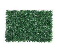 WedDecor Flower Panels Wall Décor Artificial Flowers Romantic Floral Backdrop Hedge Home Decor Wedding Party Photo Background, Green Grass, 1pc, 60 x 40cm